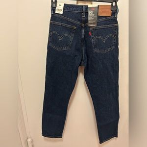 Levi’s 501 original cropped, Size 27 x 28, new with tags